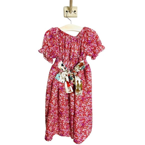 NWT Fish & Grits Funky Vintage Girls Boutique Dress Size 5 - Picture 2 of 10